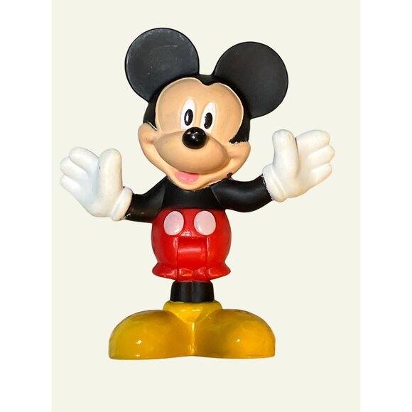 Disney 2013 Mattel Mickey Mouse Figure Collectible Toy 3" PVC Classic Design - Picture 3 of 14